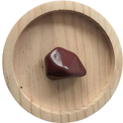 Jaspe Rouge Poli - La Pierre de la Vitalité - Litho Natura