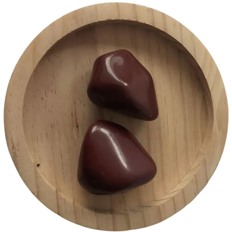 Jaspe Rouge Poli - La Pierre de la Vitalité - Litho Natura