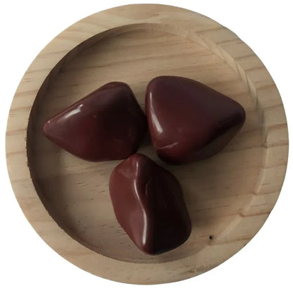 Jaspe Rouge Poli - La Pierre de la Vitalité - Litho Natura