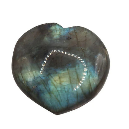 Coeur en Labradorite - Pierres Naturelles (Qualité A) - Litho Natura