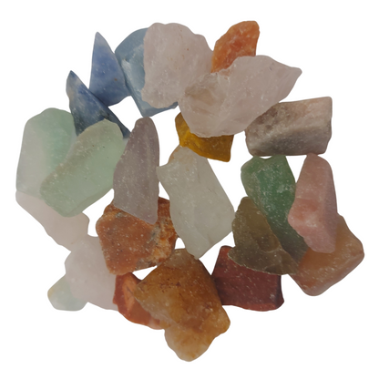 Lot de 7 Pierres Naturelles Brutes Mixtes – Énergie & Harmonie