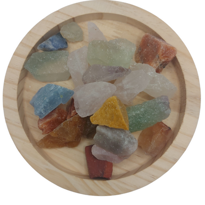 Lot de 7 Pierres Naturelles Brutes Mixtes – Énergie & Harmonie