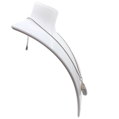 Pendentifs en Howlite Naturelle serti d'Argent 925 - Qualité AA