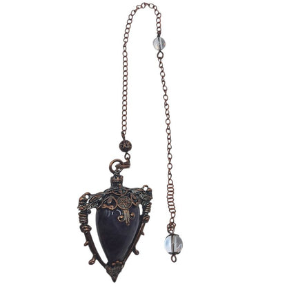 Pendule Spirituel en Améthyste - Style Médiéval - Litho Natura