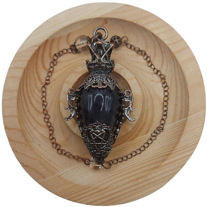 Pendule Spirituel en Améthyste - Style Médiéval - Litho Natura