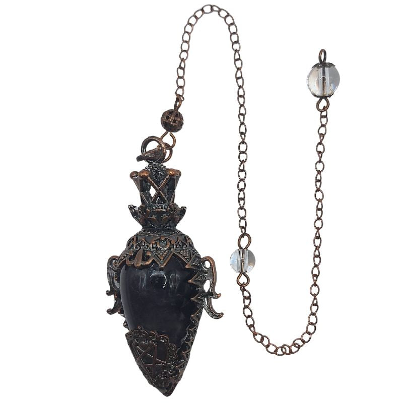 Pendule Spirituel en Améthyste - Style Médiéval - Litho Natura