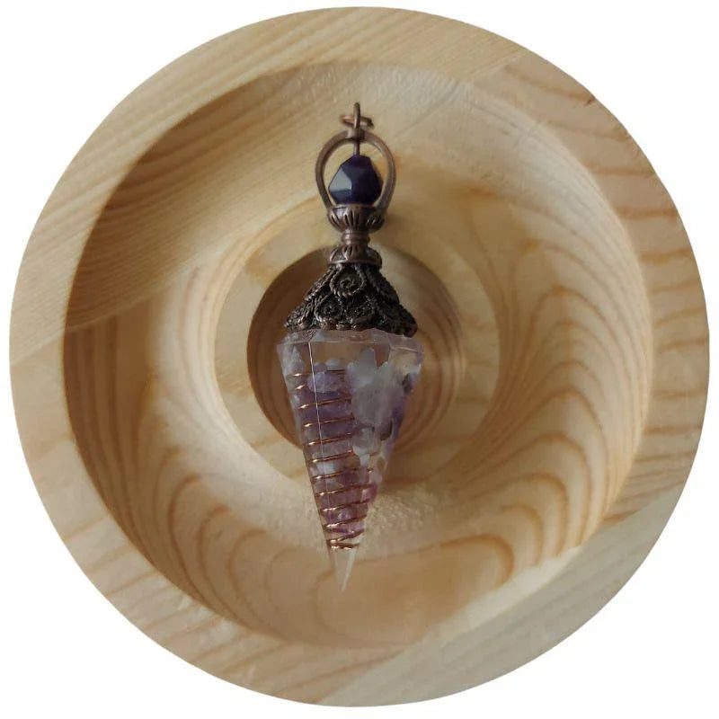 Pendule à Facettes en Améthyste - Litho Natura