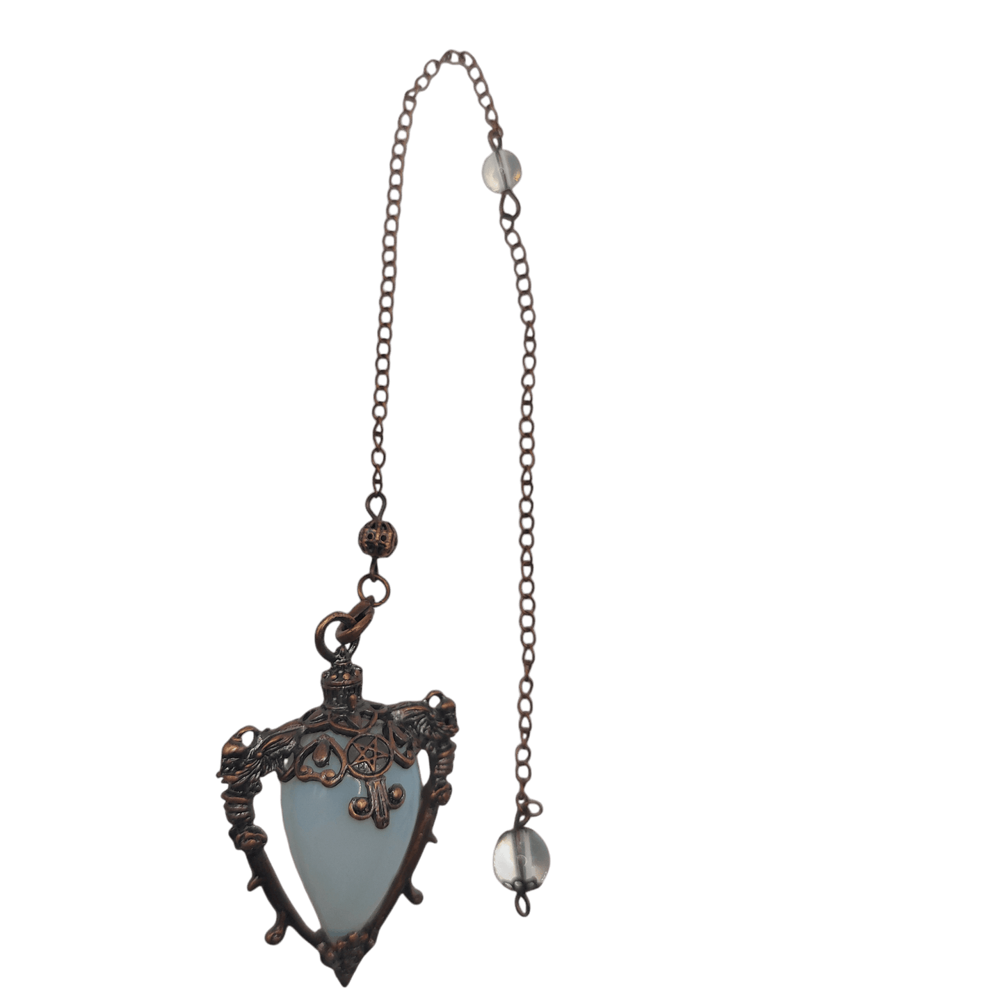 Pendule Spirituel en Opale - Style Médieval - Litho Natura