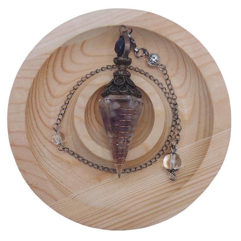 Pendule à Facettes en Améthyste - Litho Natura