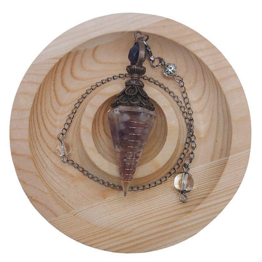 Pendule à Facettes en Améthyste - Litho Natura