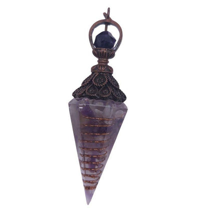 Pendule à Facettes en Améthyste - Litho Natura