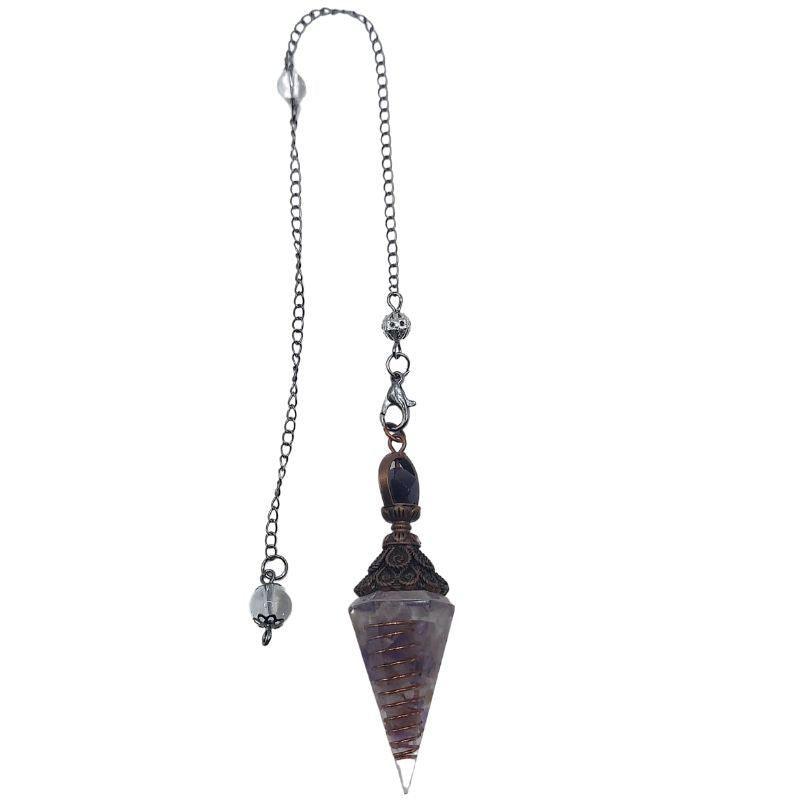 Pendule à Facettes en Améthyste - Litho Natura