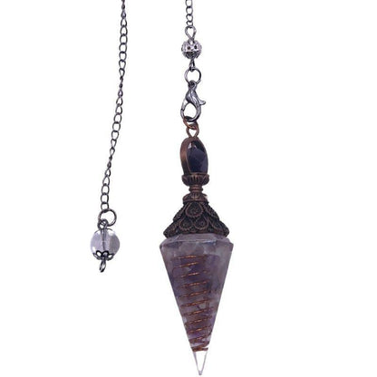 Pendule à Facettes en Améthyste - Litho Natura