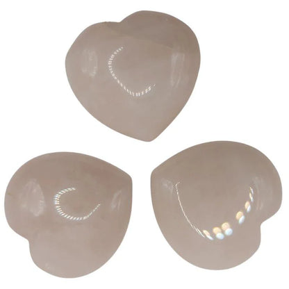 Cœur en Quartz Rose Naturel (Qualité A) - Litho Natura