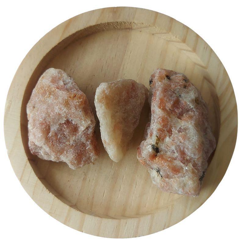 Pierres Naturelles Brutes Pierre de Soleil - Qualité A - Litho Natura