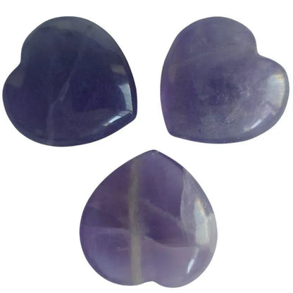 Cœur en Pierre Naturelle - Améthyste (Qualité A) - Litho Natura