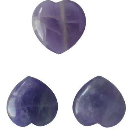 Cœur en Pierre Naturelle - Améthyste (Qualité A) - Litho Natura