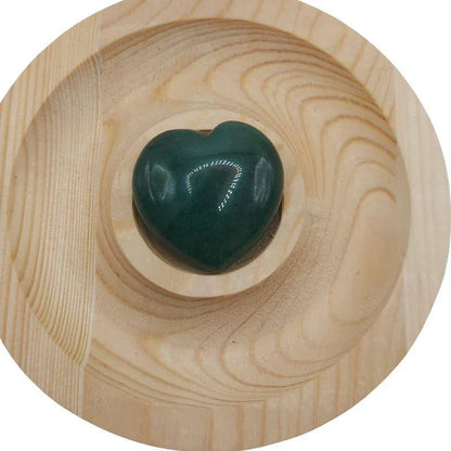 Coeur en pierre naturelle - Aventurine Verte (Qualité A) - Litho Natura