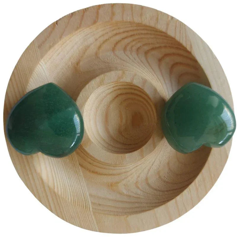 Coeur en pierre naturelle - Aventurine Verte (Qualité A) - Litho Natura