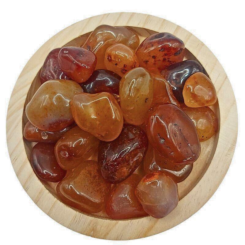 Pierres Naturelles Roulées Cornaline - Qualité A - Litho Natura