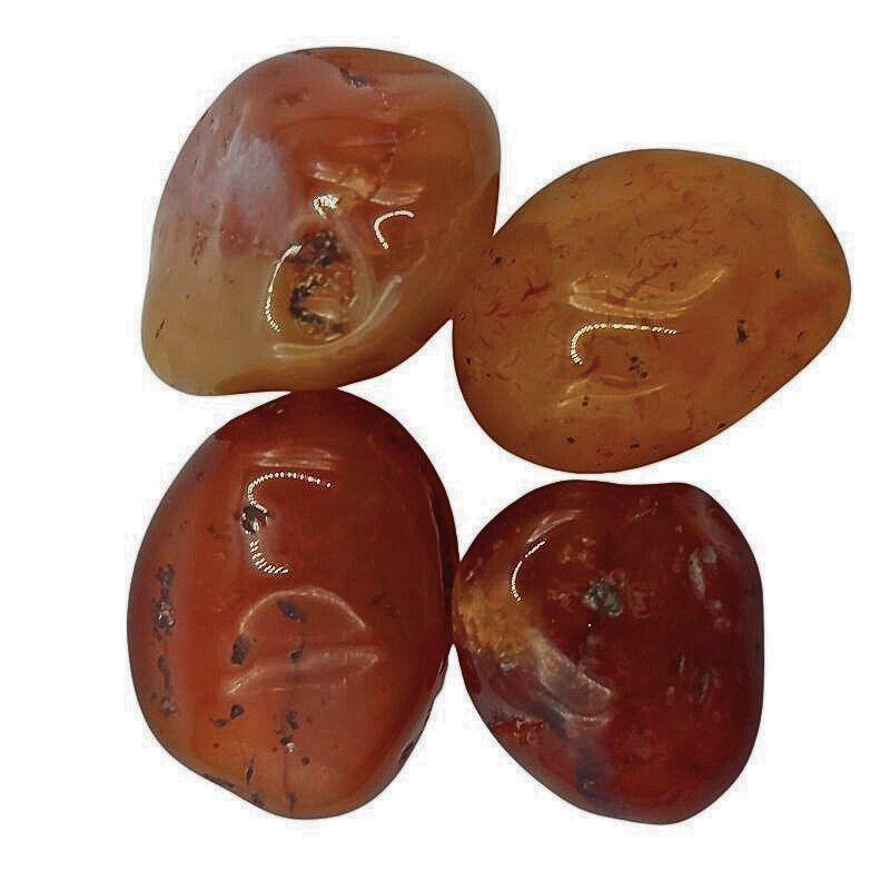 Pierres Naturelles Roulées Cornaline - Qualité A - Litho Natura