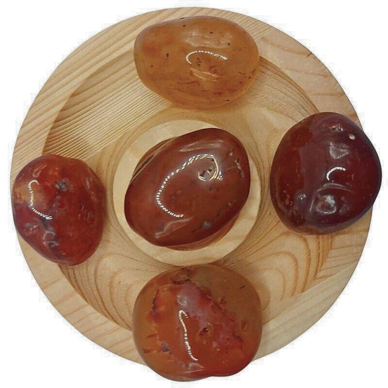 Pierres Naturelles Roulées Cornaline - Qualité A - Litho Natura