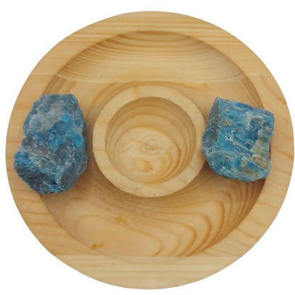 Pierres Naturelles Brutes Apatite Bleue - Qualité A - Litho Natura