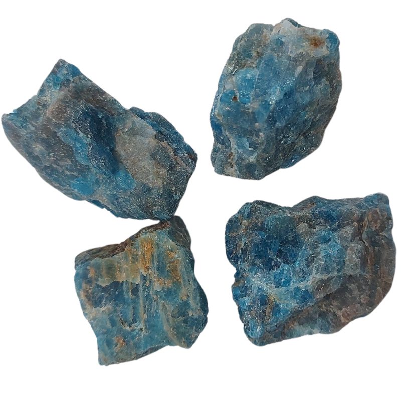 Pierres Naturelles Brutes Apatite Bleue - Qualité A - Litho Natura