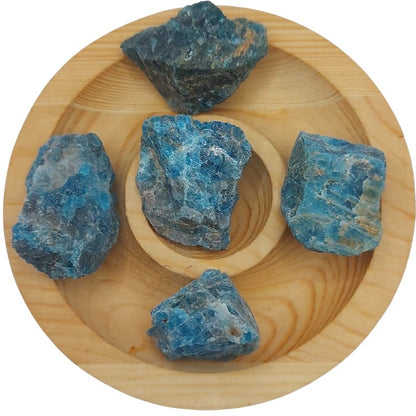 Pierres Naturelles Brutes Apatite Bleue - Qualité A - Litho Natura