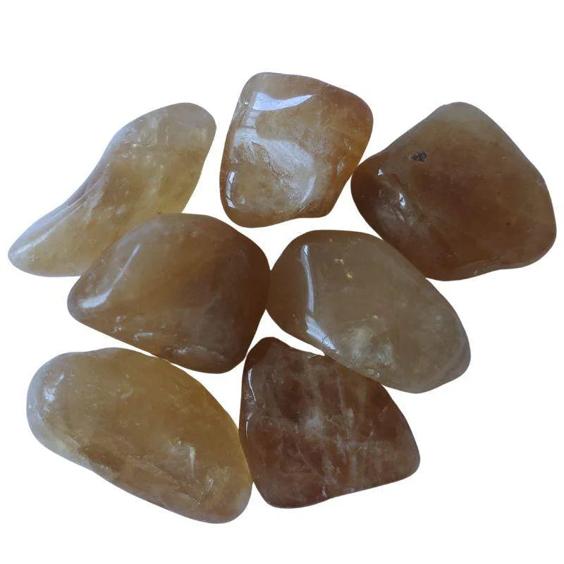 Pierres Naturelles Polie Citrine – Qualité A - Litho Natura
