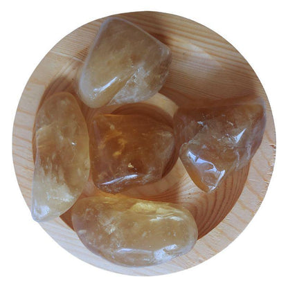 Pierres Naturelles Polie Citrine – Qualité A - Litho Natura