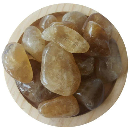 Pierres Naturelles Polie Citrine – Qualité A - Litho Natura
