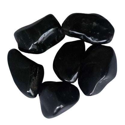 Pierres Naturelles Polies Onyx Noir - Litho Natura