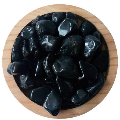 Pierres Naturelles Polies Onyx Noir - Litho Natura