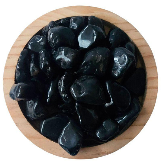 Pierres Naturelles Polies Onyx Noir - Litho Natura