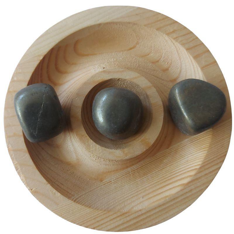 Pierres Naturelles Polies Pyrite - Qualité A - Litho Natura