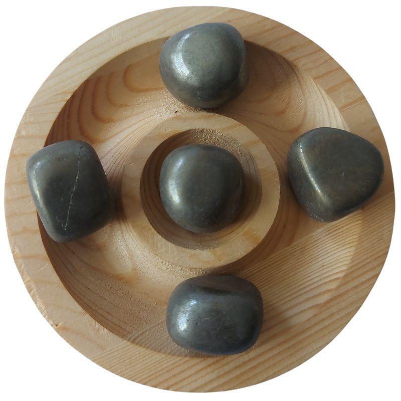 Pierres Naturelles Polies Pyrite - Qualité A - Litho Natura