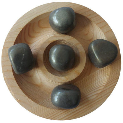 Pierres Naturelles Polies Pyrite - Qualité A - Litho Natura