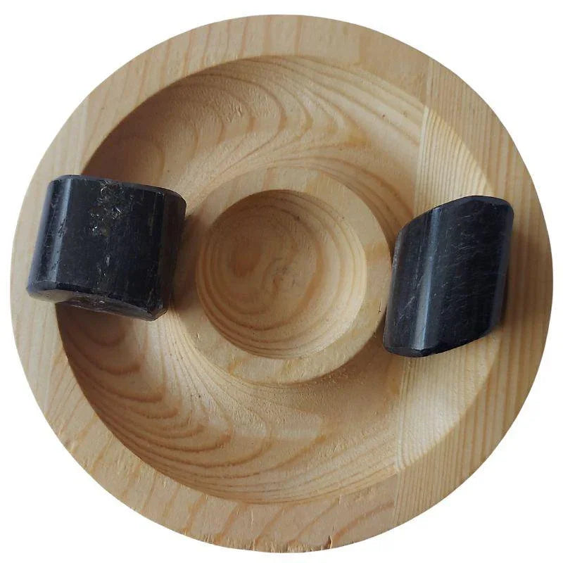 Pierres Naturelles Polies Tourmaline Noire - Qualité A - Litho Natura