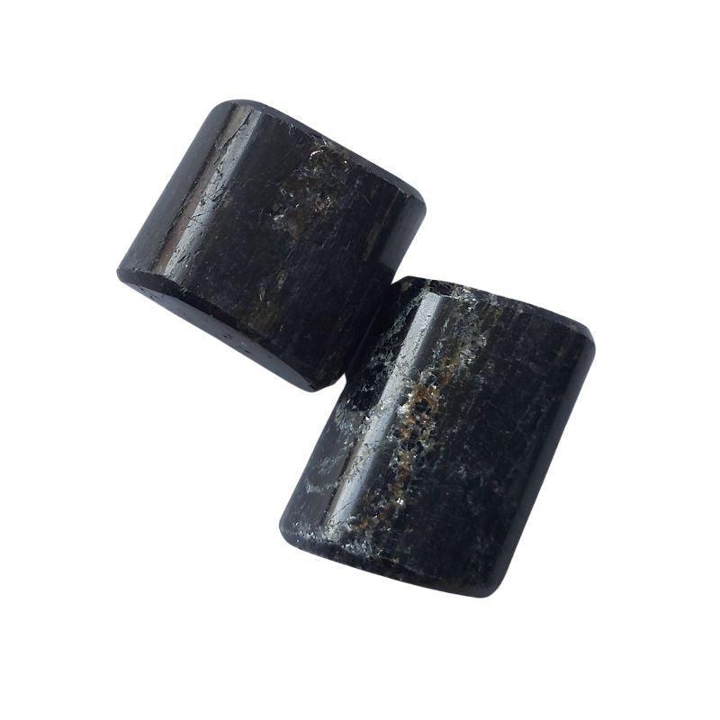 Pierres Naturelles Polies Tourmaline Noire - Qualité A - Litho Natura