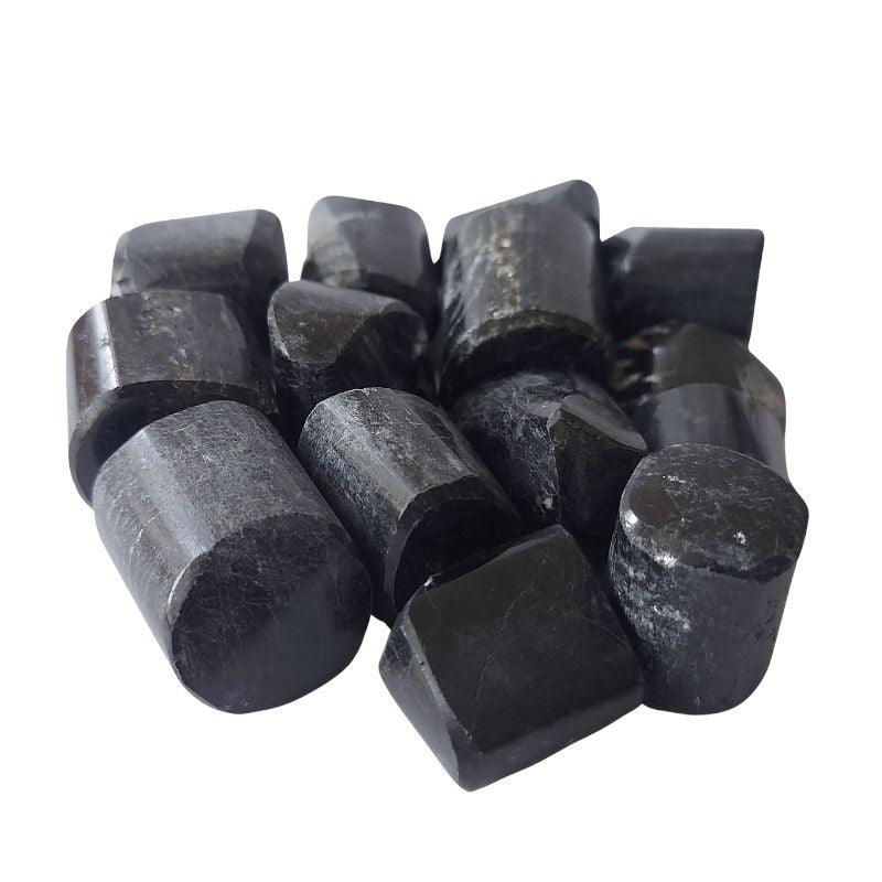 Pierres Naturelles Polies Tourmaline Noire - Qualité A - Litho Natura