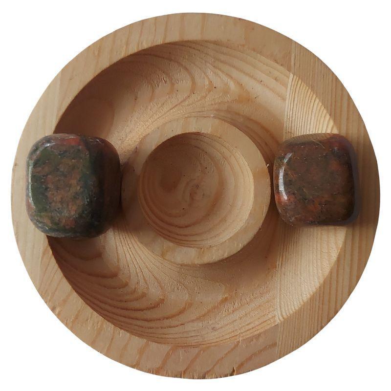 Pierres Naturelles Polies Unakite - Qualité AA - Litho Natura