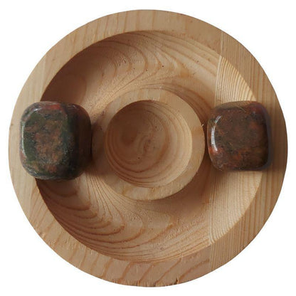 Pierres Naturelles Polies Unakite - Qualité AA - Litho Natura