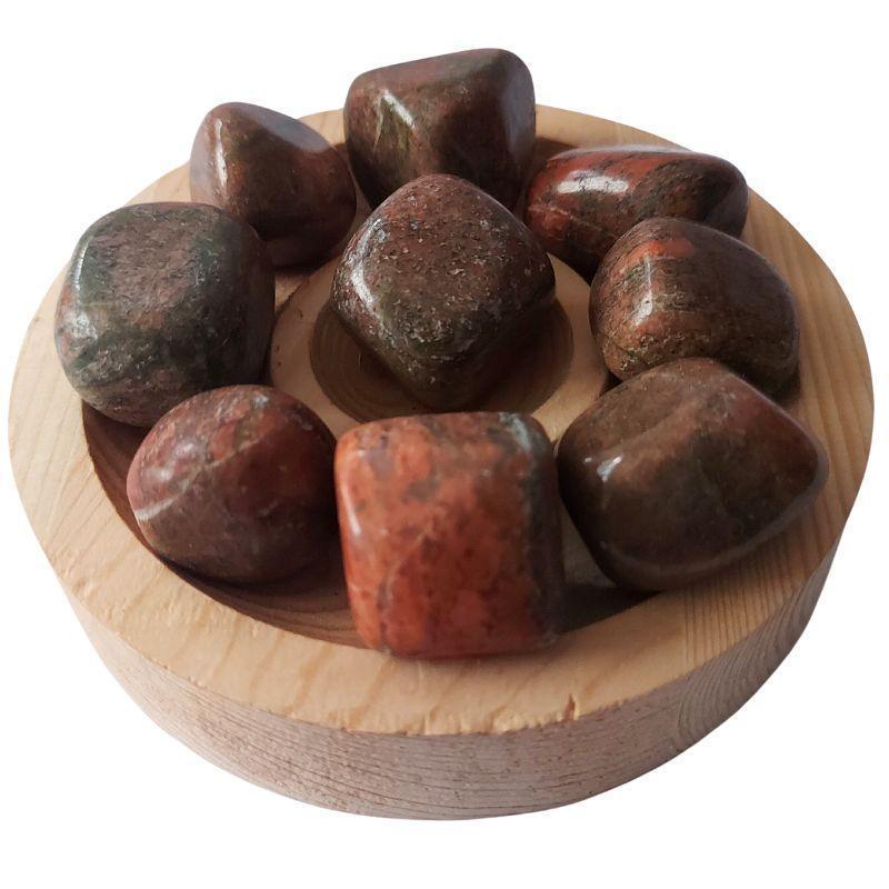 Pierres Naturelles Polies Unakite - Qualité AA - Litho Natura