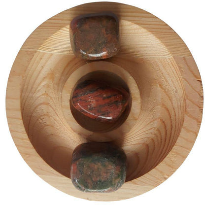 Pierres Naturelles Polies Unakite - Qualité AA - Litho Natura