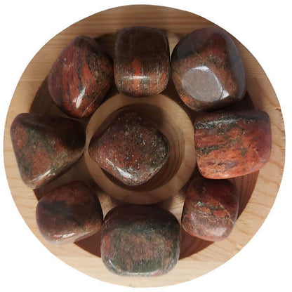 Pierres Naturelles Polies Unakite - Qualité AA - Litho Natura