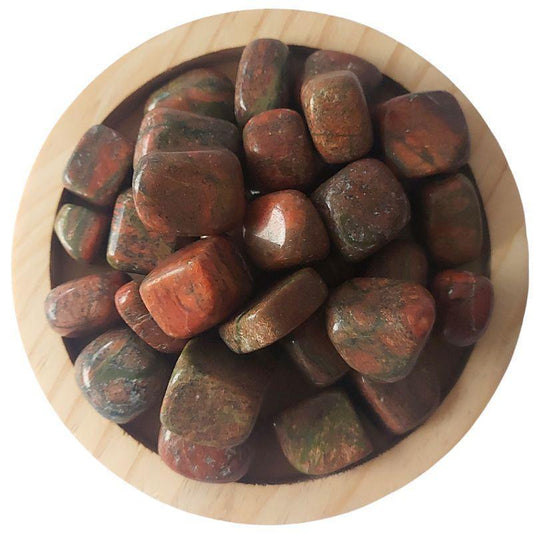 Pierres Naturelles Polies Unakite - Qualité AA - Litho Natura