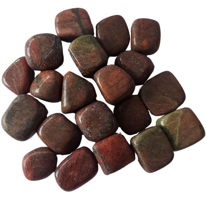 Pierres Naturelles Polies Unakite - Qualité AA - Litho Natura