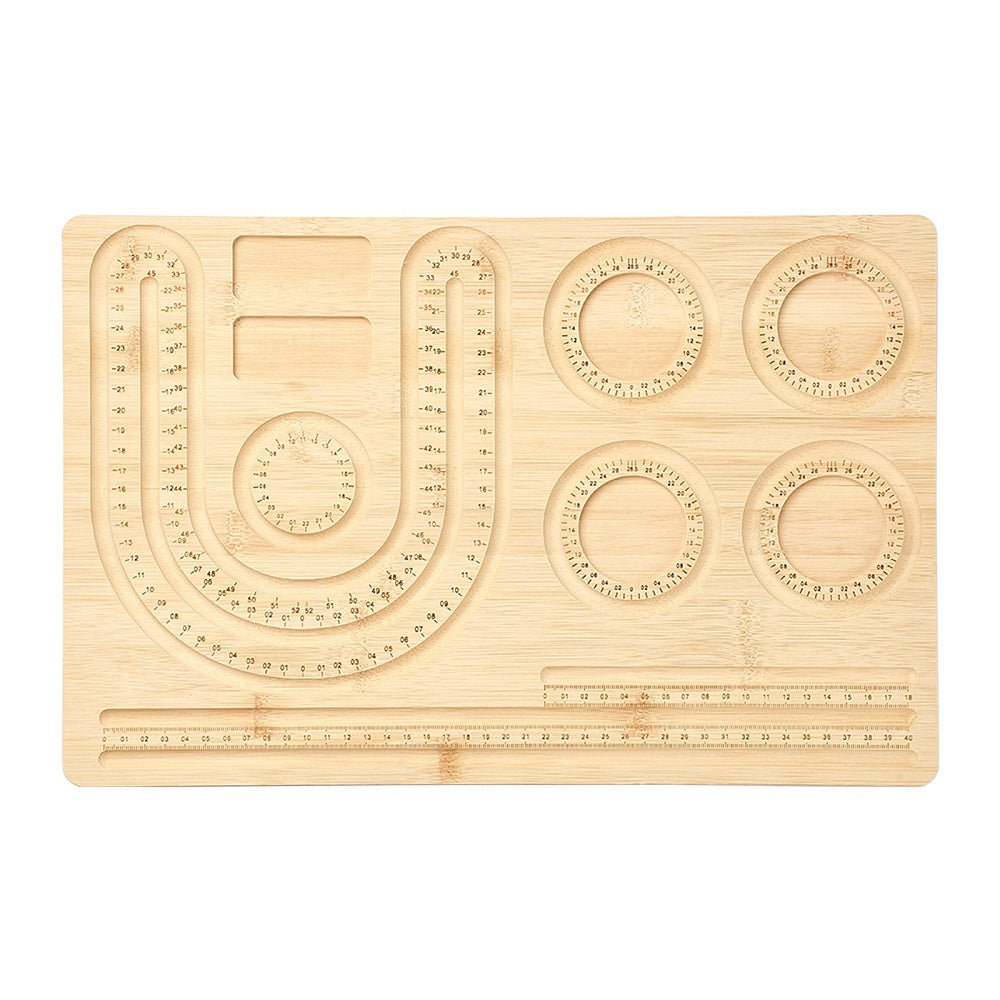 Planches de conception de bracelet en bois rectangle