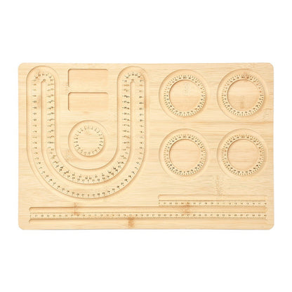 Planches de conception de bracelet en bois rectangle